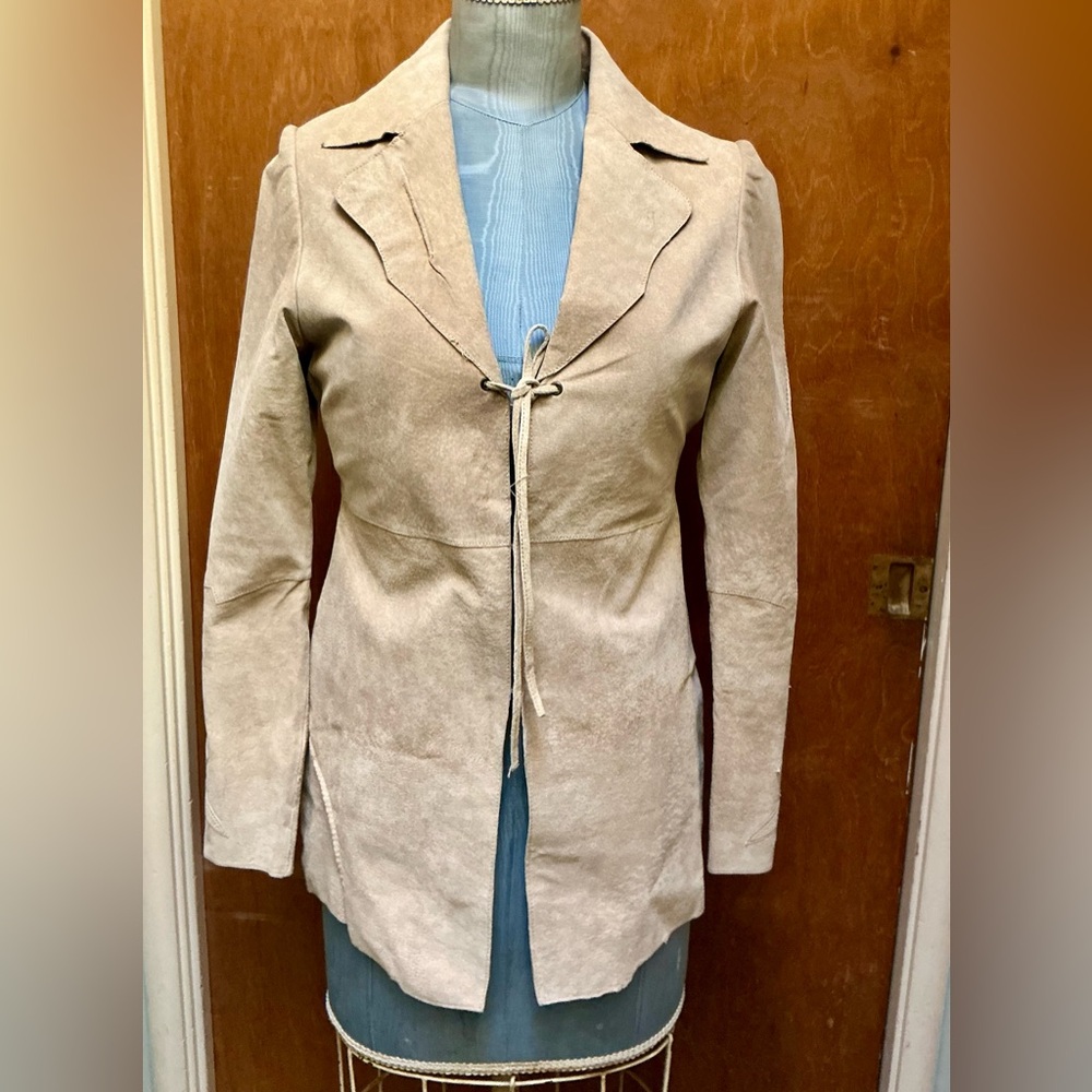 BKE Vintage Genuine Leather Suede Outerwear